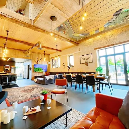 Le Du Domaine Constant - Loft Style Industriel Chic - Jardin & Espace Jeux Feriehus *
