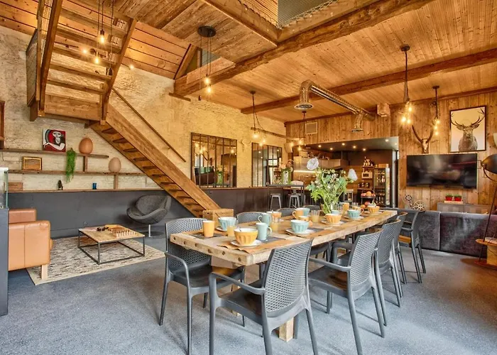 Dom wakacyjny Le Du Domaine Constant - Loft Style Industriel Chic - Jardin & Espace Jeux