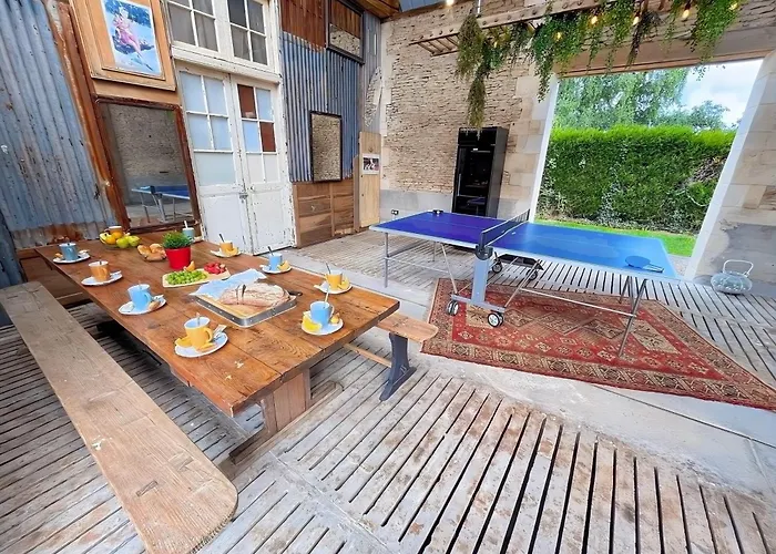 Le Du Domaine Constant - Loft Style Industriel Chic - Jardin & Espace Jeux *